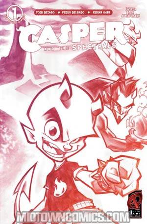 Casper & The Spectrals #1 Incentive Hot Stuff Sketch Variant Cover