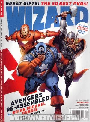 Wizard Comics Magazine #218 Avengers Marcos Martin Cvr