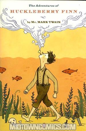 Adventures Of Huckleberry Finn TP Cover By Lilli Carre