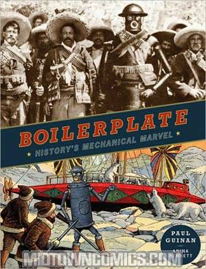 Boilerplate Historys Mechanical Marvel HC Signed By Paul Guinan And Anina Bennett