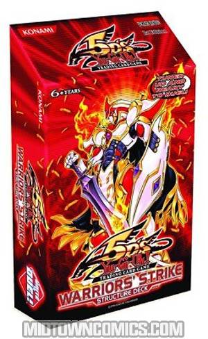 Yu-Gi-Oh 5Ds Warriors Strike Structure Deck Display