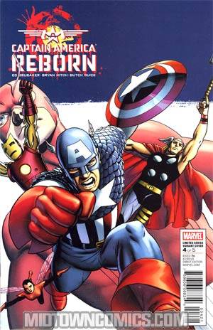 Captain America Reborn #4 Cover B Incentive John Cassaday Variant Cover