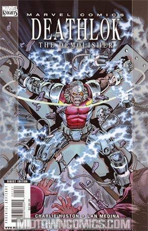 Deathlok Vol 4 #1 Incentive Buckler Variant Cover