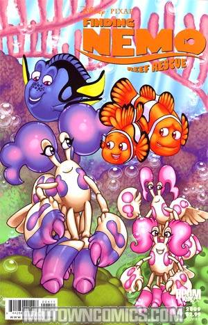 Disney Pixars Finding Nemo Reef Rescue #4 Cover B