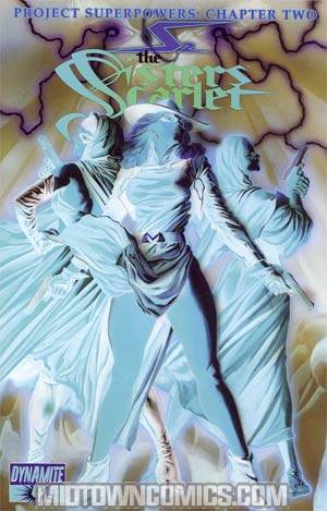 Project Superpowers Chapter 2 #4 Cover D Incentive Alex Ross Negative Art Cover