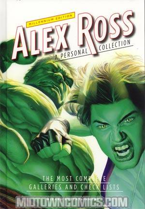 Wizard Alex Ross Updated Millennium Edition HC Hulk She-Hulk Cover