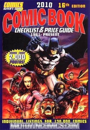 Comic Buyers Guide 2010 Comic Book Checklist & Price Guide TP 16th Edition