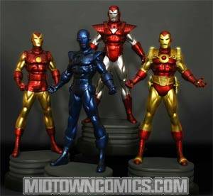 Iron Man 4-Pack Statue By Bowen