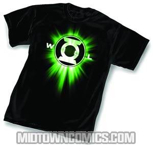 Green Lantern Symbol Will T-Shirt Large