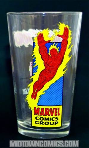 Marvel Silver Age Style Toon Tumbler - Human Torch