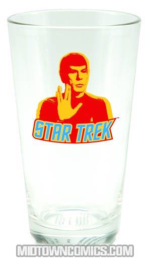 Star Trek Classic Spock Glass Tumbler