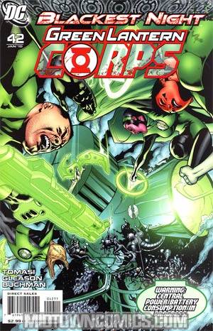 Green Lantern Corps Vol 2 #42 Cover A Regular Patrick Gleason Cover (Blackest Night Tie-In)