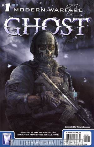 Modern Warfare 2 Ghost #1 Incentive Video Game Art Variant Cover