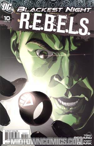 REBELS #10 Cover A 1st Ptg (Blackest Night Tie-In)