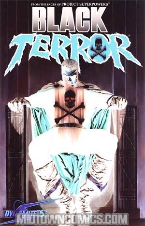 Black Terror Vol 3 #5 Incentive Alex Ross Negative Art Cover