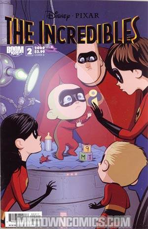 Disney Pixars Incredibles #2 Cover B