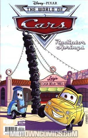 Disney Pixars World Of Cars Radiator Springs #3 Cover A