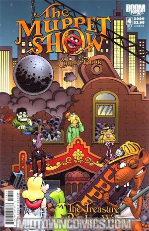 Muppet Show Treasure Of Peg-Leg Wilson #4 Cover B