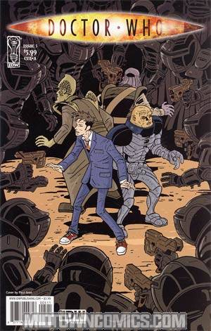 Doctor Who Vol 3 #5 Cover A Regular Paul Grist Cover
