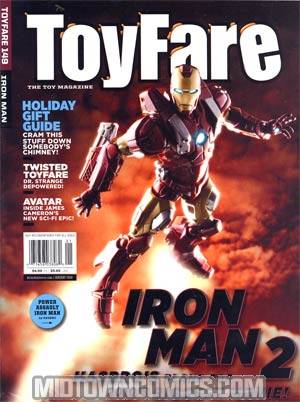 Toyfare #149 Hasbro Iron Man 2 Figure Cvr
