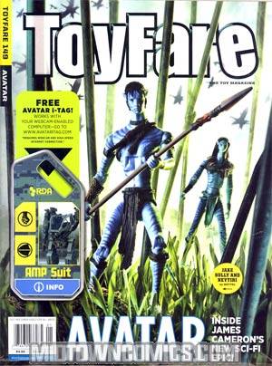 Toyfare #149 Mattel Avatar Figure Cvr