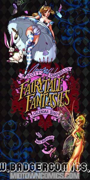 J Scott Campbells Fairy Tale Fantasies 2010 Calendar