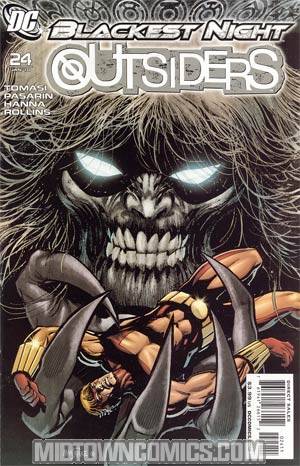 Outsiders Vol 4 #24 1st Ptg (Blackest Night Tie-In)