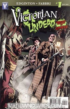 Victorian Undead #1 Incentive Simon Coleby Variant Cover