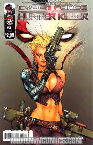 Cyberforce Hunter-Killer #3 Cover A Regular Kenneth Rocafort Cover