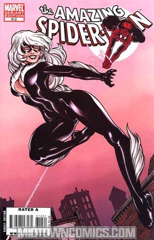 Amazing Spider-Man Vol 2 #612 Cover C Incentive Ed McGuinness Black Cat Variant Cover