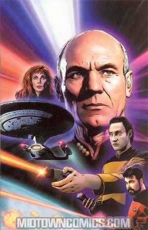 Star Trek The Next Generation Ghosts #1 Incentive Joe Corroney Virgin Cover