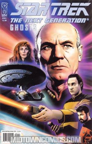 Star Trek The Next Generation Ghosts #1 Regular Joe Corroney Cover