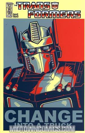 Transformers Vol 2 #1 Cover E Incentive Tim Doyle Change Variant Cover