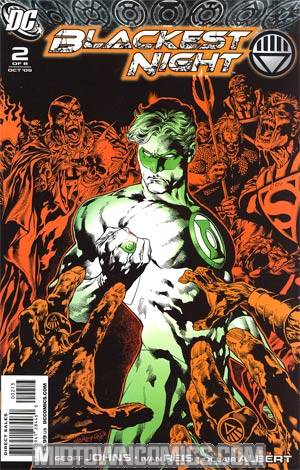 Blackest Night #2 Cover E 3rd Ptg