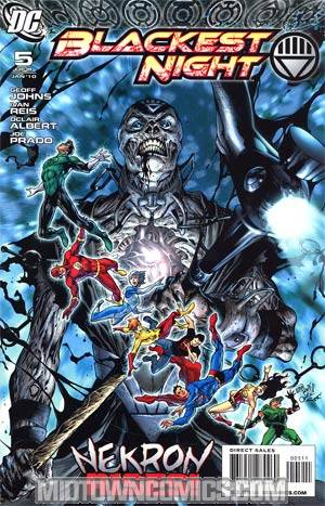 Blackest Night #5 Cover A 1st Ptg Regular Ivan Reis Cover