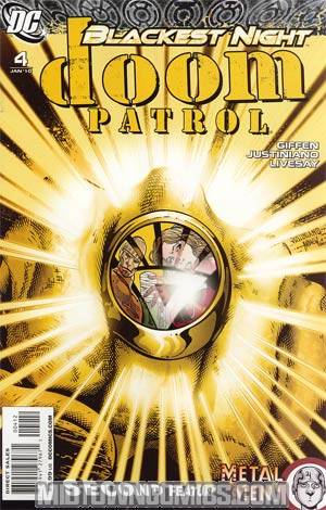 Doom Patrol Vol 5 #4 Cover B 2nd Ptg (Blackest Night Tie-In)