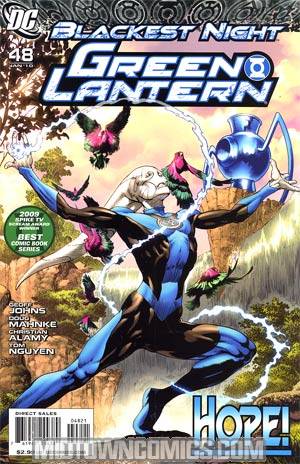 Green Lantern Vol 4 #48 Cover B Incentive Rags Morales Variant Cover (Blackest Night Tie-In)