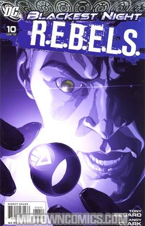 REBELS #10 Cover B 2nd Ptg (Blackest Night Tie-In)