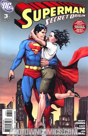 Superman Secret Origin #3 Incentive Gary Frank Variant Cover