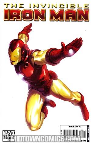 Invincible Iron Man #20 Cover C 70th Anniversary Marko Djurdjevic Variant Cover