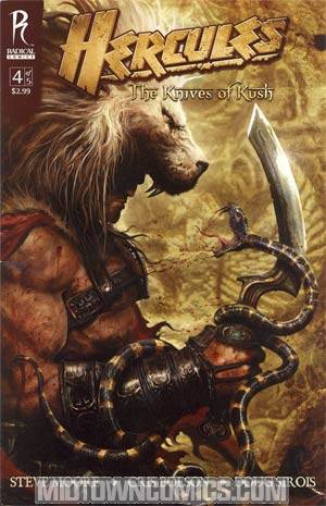 Hercules Knives Of Kush #4 Cover A Clint Langley