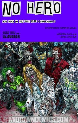 No Hero #7 Zombies Cvr