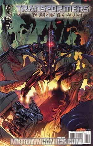 Transformers Tales Of The Fallen #4 Cover B