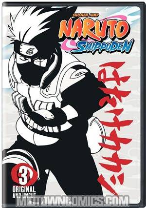 Naruto Shippuden Vol 3 DVD