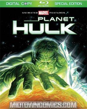 Planet Hulk Blu-ray DVD