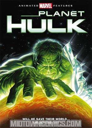 Planet Hulk DVD