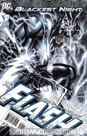 Blackest Night Flash #1 Cover A Regular Scott Kolins Cover