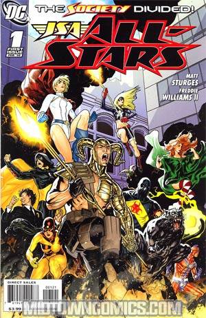 JSA All Stars Vol 2 #1 Incentive Ryan Sook Variant Cover
