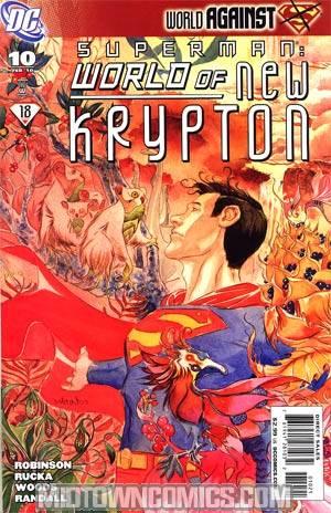 Superman World Of New Krypton #10 Incentive Dustin Nguyen Variant Cover
