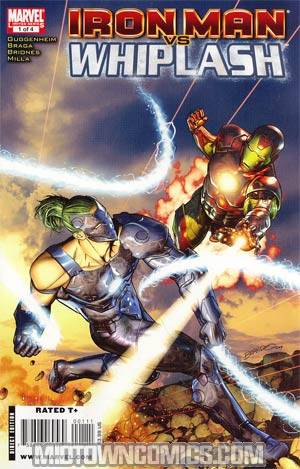 Iron Man vs Whiplash #1 Regular Brandon Peterson Cover